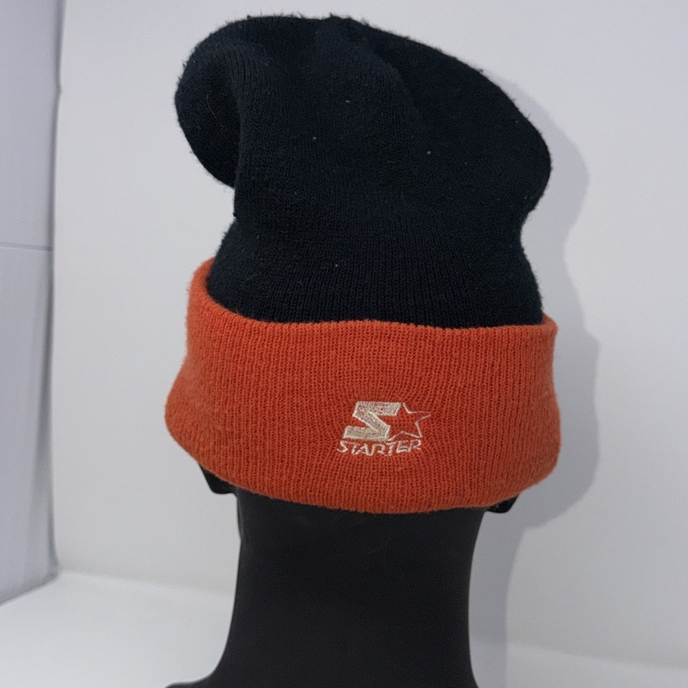 Vintage Starter Philadelphia Flyers Beanie Made In Korea 90s NHL Knit Hat - Picture 2 of 6